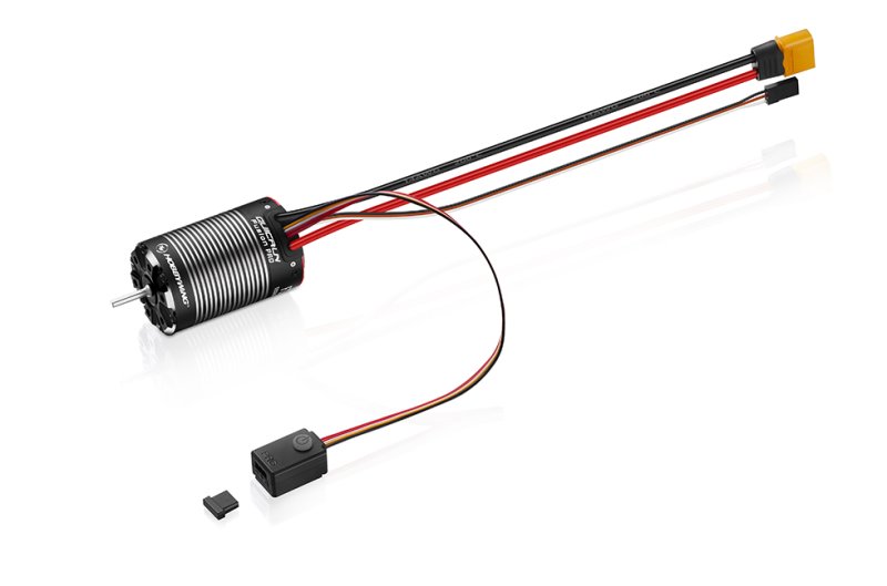 Hobbywing Quicrun Fusion Pro FOC Brushless System for 1/10 RC Rock Crawler 2-IN-1 2300Kv (60A) ESC & Motor System