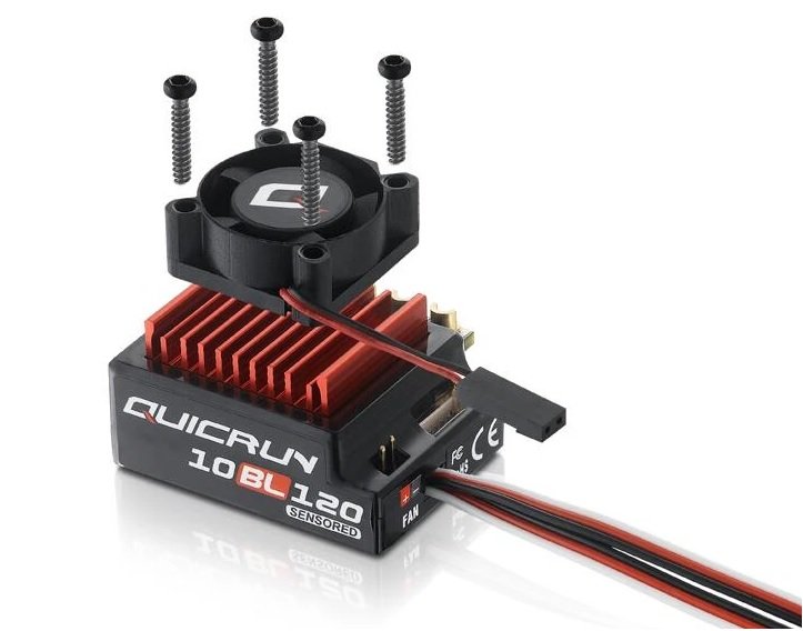 HOBBYWING QuicRun 10BL120 Sensored G2 Brushless Electornic Speed Controller (120A) - 30125002
