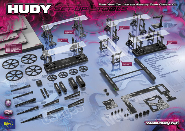 HUDY 209505 - HUDY Shop Promo Panel Set-Up Tools