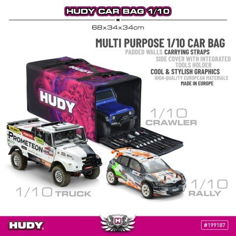 HUDY 199187 CAR BAG - 1/10 Crawler