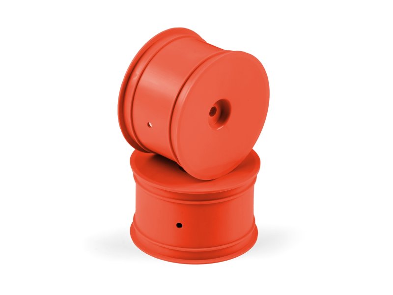 HUDY 803240-O 1/10 OFF-ROAD Wheel - 2WD/4WD - Rear - Orange (2)