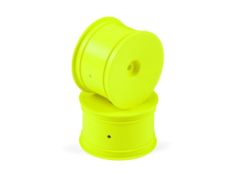 HUDY 803240-Y 1/10 OFF-ROAD Wheel - 2WD/4WD - Rear - Yellow (2)