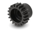 HUDY 294259 - Aluminium Pinion Gear - Hard Coated - 19T / 32 (MODUL 0.8)