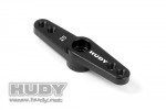 HUDY 293496 Aluminum Throttle Servo Horn Futaba - Offset - 25T - V2