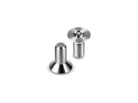 HUDY 903314-T - Titanium Flat Head Screw M3x14 (4)