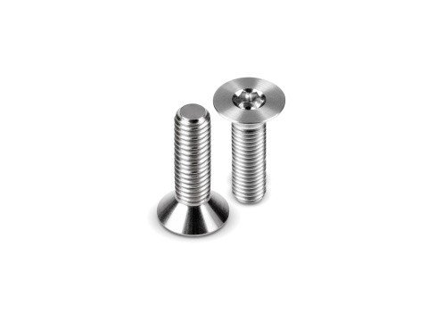HUDY 903320-T - Titanium Flat Head Screw M3x20 (4)