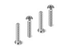 HUDY 908318-T Titanium SUPER-LOW Head Screw Centering DIA M3x18 (4)