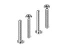 HUDY 908322-T Titanium SUPER-LOW Head Screw Centering DIA M3x22 (4)