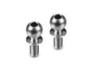 HUDY 990016 - Titanium Ball Stud D=5.4 / L=6 / S=4.5 / 2mm HEX (2)