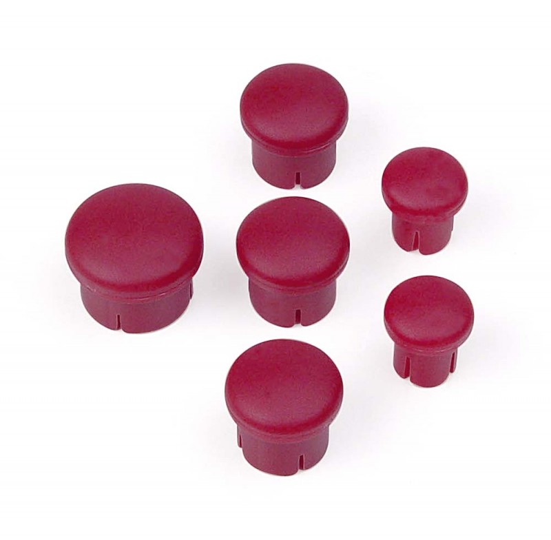 HUDY 195040 - HUDY Plastic Cap For Handle ( Set - 3+2+1) Purple