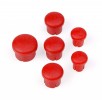 HUDY 195020 - HUDY Plastic Cap For Handle ( Set - 3+2+1) Red