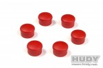 HUDY 195062-r - HUDY Cap For 22mm Handle - Red (6)