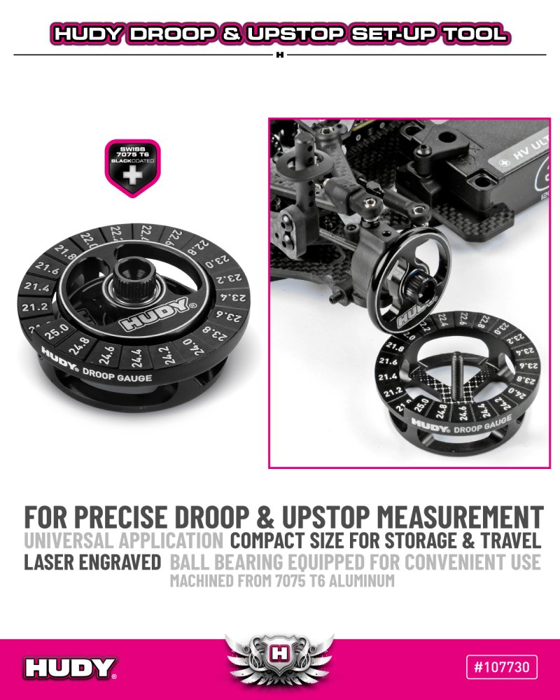 HUDY 107730 Droop & Upstop SET-UP Tool