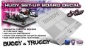 alt="HUDY 108212 - HUDY Plastic Set-Up Board Decal For 1/8 Off-Road & Truggy" title="HUDY 108212 - HUDY Plastic Set-Up Board Decal For 1/8 Off-Road & Truggy"