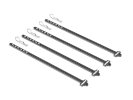 HUDY 105121 Carbon Tire Stick 1/10 ON-ROAD & OFF-ROAD Wheels With 5mm Mounting Hole (4)