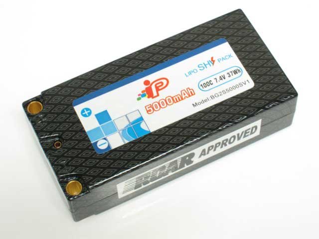 Intellect IP-BG2S5000SV1-100C - 7.4V 100C 5000mah Lipo Battery