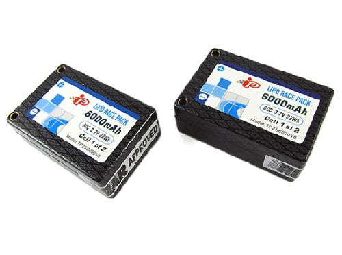 Intellect IP-TP2S6000V8-80C - 7.4V 80C 6000mah Lipo Battery