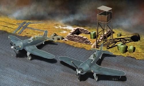 Italeri 1327 - 1/72 PSP Pierced Steel Planking and accessories