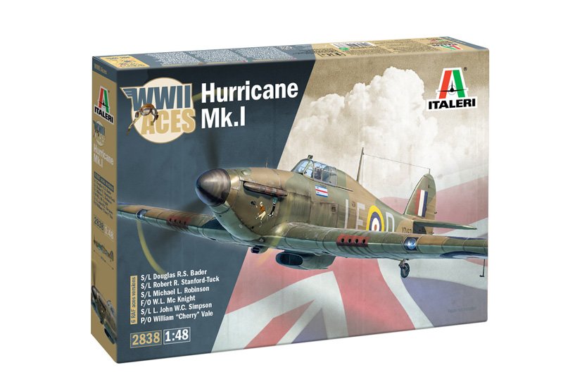 Italeri 2838 - 1/48 Hurricane Mk.I Aces