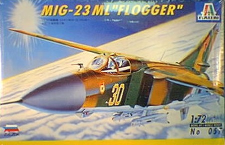 Italeri 0057 - 1/72 MIG-23 ML Flogger/Soviet Fighter