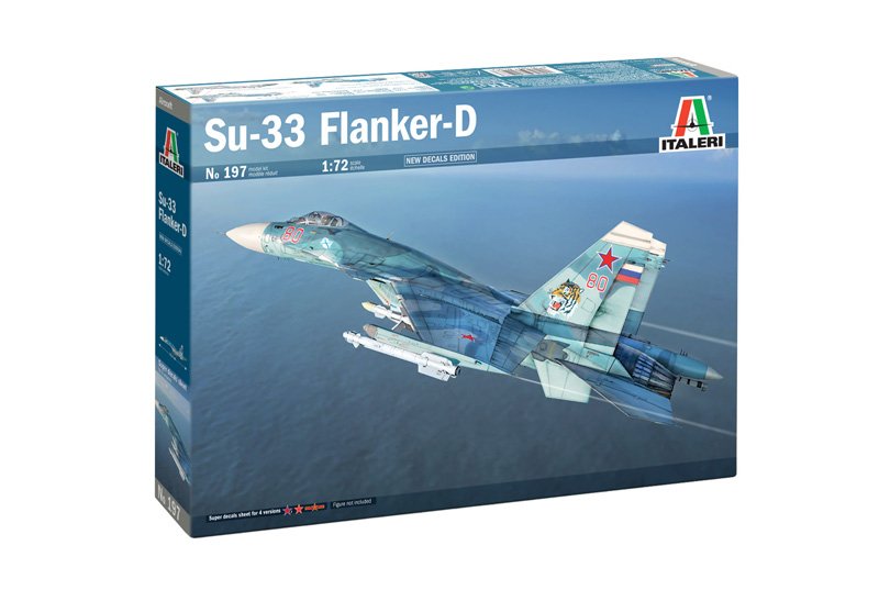 Italeri 0197 - 1/72 SU-33 Flanker-D