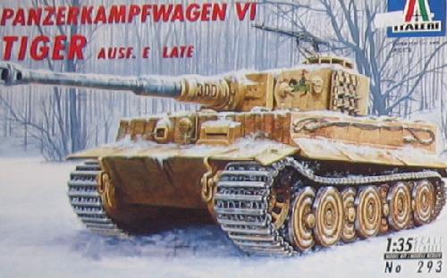 Italeri 0293 - 1/35 Panzerkampfwagen VI Tiger Ausf. E late