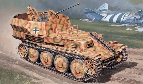 Italeri 6461 - 1/35 Sd.Kfz. 140 Flak Panzer 38 Gepard