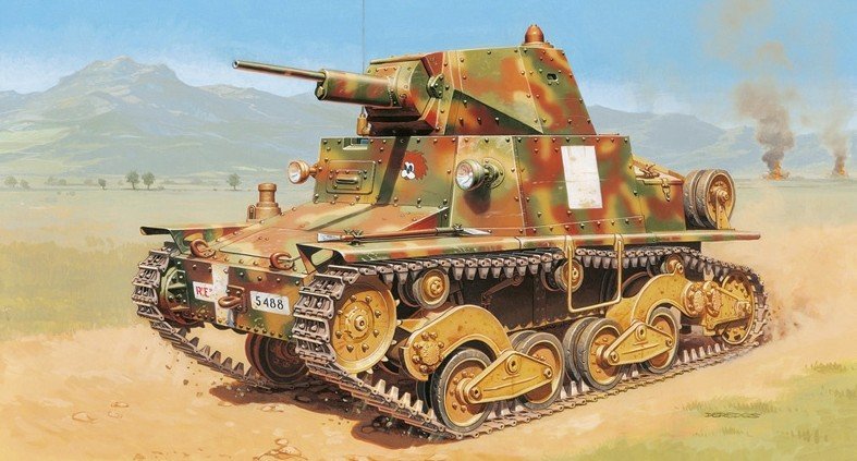 Italeri 6553 - 1/35 Carro Armato L6/40