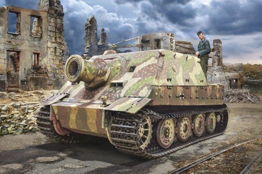 Italeri 6573 - 1/35 38CM RW61 aus Sturmmorser Tiger