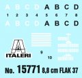 alt="Italeri 15771 - 1/56 8.8 cm Flak 37 With Crew" title="Italeri 15771 - 1/56 8.8 cm Flak 37 With Crew"