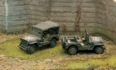 Italeri 7506 - 1/72 Willys Jeep 1/4 Ton 4x4 Truck (2pcs Fast Assembly Models )