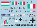 alt="Italeri 7051 - 1/72 Autoblinda AB 41" title="Italeri 7051 - 1/72 Autoblinda AB 41"