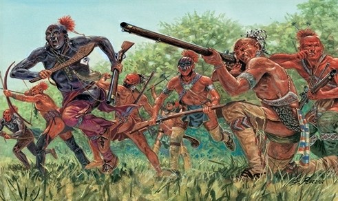 Italeri 6061 - 1/72 Americ.Ind.Wars - Indian Warriors