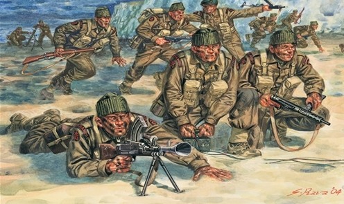 Italeri 6064 - 1/72 WWII - British Commandos