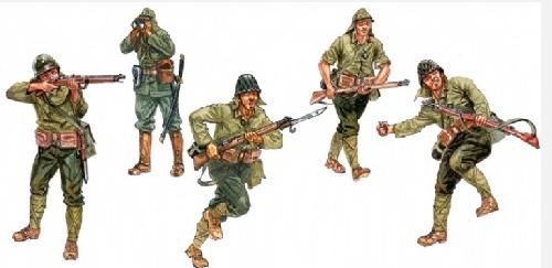 Italeri 6170 - 1/72 wwII Japanese Infantry