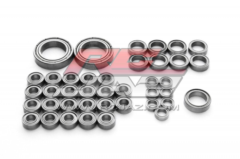 TAMIYA CR-01 CHASSIS Metal Shielded RC Ball Bearing Set - Jazrider [JR-CBR-TM-043]