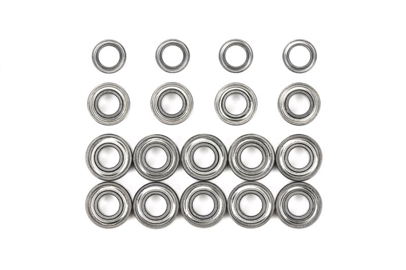 Tamiya DT-04 Chassis Metal Shielded RC Ball Bearing Set Complete 18pcs Jazrider