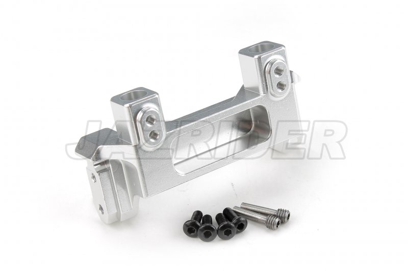 Element Enduro Aluminum Rear Bumper Mount (Silver)