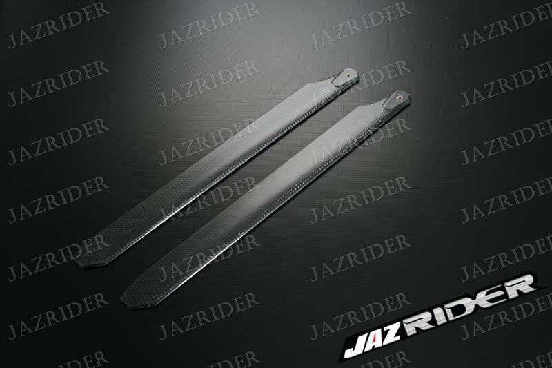 325mm Carbon Fiber Main Rotor Blade (Black) (Angle) Parts For Esky EK1H-E013/14 Belt CP, E015 Belt CP (Carbon), Align 450 450X / XL SE SE V2 HDE, Walkera 39# Helicopter - Jazrider Brand [JR-HBL-00018]