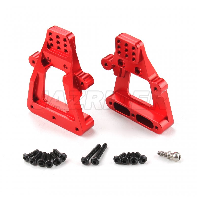 Redcat Gen8 Aluminum Rear Shock Towers (Red)