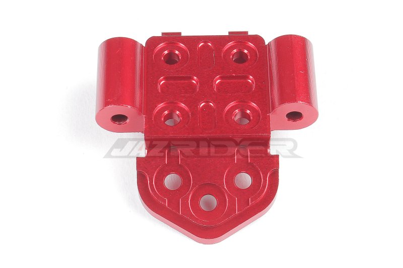 Tamiya BB-01 (BBX) Aluminum Front Lower Suspenison Arm Mount (Red)