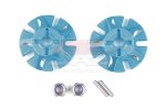 Tamiya Hornet, Grasshopper, Frog, Lunch Box, Monster Beetle, FAV Clamp Type Aluminum Wheel Hubs (2pcs)