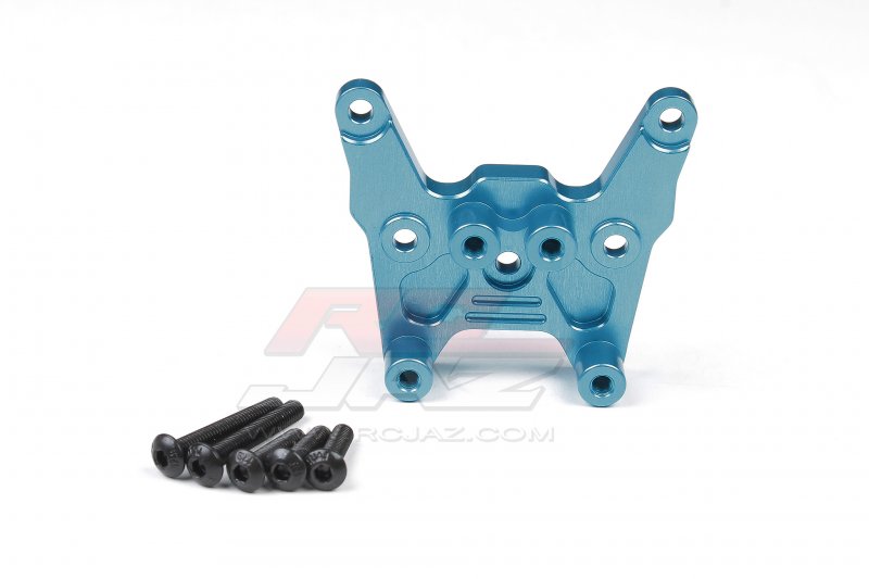 Tamiya Thunder Dragon/ Thunder Shot Aluminum Rear Shock Tower (Blue)