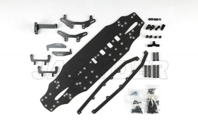 Tamiya TA07 Pro Chassis Carbon Conversion Kit Upgrade Set