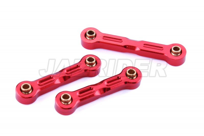 Tamiya TT-02 Aluminum Completed Tie Rod (Red)