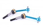 Tamiya TT-02 Aluminum Universal Swing Shaft Set (Light Blue)