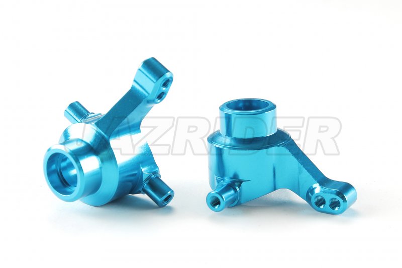 Tamiya TT01E / TT01ED Aluminum Front Upright Knuckle Arms (Light Blue)