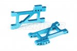 Tamiya TT-02B Aluminum Front Suspension Arms Set (Light Blue)