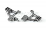 Traxxas TRX-4 Aluminum Front Shock Tower Damper Mount Set (Gun Metal)