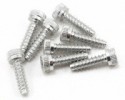 KO Propo 17008 - Aluminum Light Weight Screw Silver 8pcs